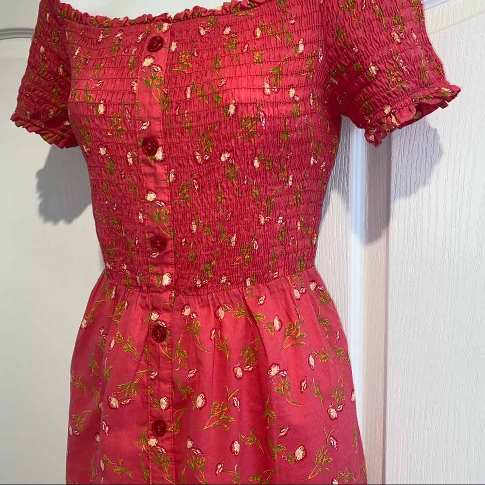 NY&C Off the Shoulder Dress with Pockets - Picture 5 of 6